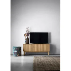 TV-meubel Arrosto eikenhout 58x135x40 cm light roast Woonseries|Tv-Meubel