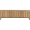 New TV-meubel Arrosto eikenhout 58x180x40 cm light roast Woonseries|Tv-Meubel