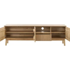 New TV-meubel Arrosto eikenhout 58x180x40 cm light roast Woonseries|Tv-Meubel