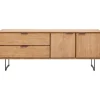 Tv-meubel Aska (157 Cm) teak naturel brushed Woonseries|Tv-Meubel