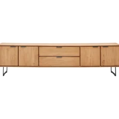 Clearance Tv-meubel Aska (234 Cm) teak naturel brushed Woonseries|Tv-Meubel