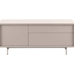 Discount TV-meubel Famosa 132 cm grijs Woonseries|Tv-Meubel