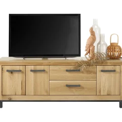 Sale TV-meubel Hevano (162 Cm) eikenhout Woonseries|Tv-Meubel