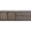 Clearance TV-meubel Lavio (164 cm) eiken grafiet Woonseries|Tv-Meubel
