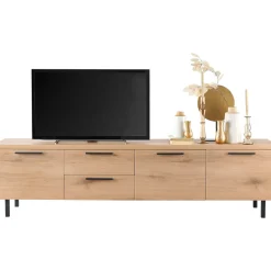 Hot Tv-meubel Paranno 220 cm bruin Woonseries|Tv-Meubel