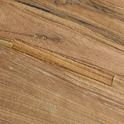 Best TV-meubel Romaro (100 Cm) teakhout mix rough Woonseries|Tv-Meubel
