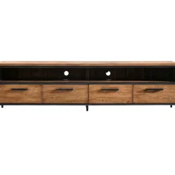 TV-meubel Romaro (200 Cm) teakhout mix rough Woonseries|Tv-Meubel