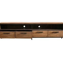 TV-meubel Romaro (200 Cm) teakhout mix rough Woonseries|Tv-Meubel