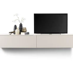 Best Tv-meubel Simeto 210 cm grijs Tv-Meubel|Woonseries