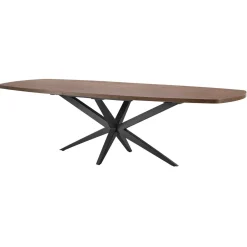 New Uitschuifbare eettafel Mascaro 200/260x102 cm Deens ovaal Woonseries|Eettafel