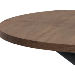 Uitschuifbare eettafel Mascaro 130/170x130 cm rond Woonseries|Eettafel