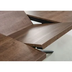 Uitschuifbare eettafel Mascaro 130/170x130 cm rond Woonseries|Eettafel