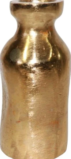 Vaas Duino 5x4x12 cm brons Vazen
