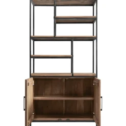 Hot Vakkenkast Romaro (98 Cm) teak mix rough Woonseries|Vakkenkast