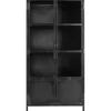 Sale Vitrinekast Carpino (90 Cm) metaal glas Woonseries|Vitrinekast