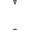 Clearance Vloerlamp Felinio smoke glas 1-lichts Vloerlamp