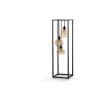 Sale Vloerlamp frame amber glas 3-lichts - Lungo Vloerlamp