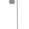 Best Vloerlamp Marola zwart goud 170x34 cm Vloerlamp