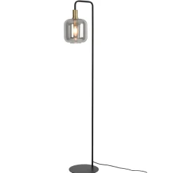 Hot Vloerlamp Peglio smoke antiek brons 1-lichts Vloerlamp