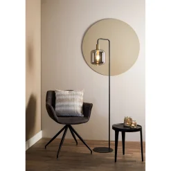 Hot Vloerlamp Peglio smoke antiek brons 1-lichts Vloerlamp