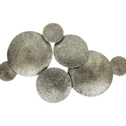 Online Wanddecoratie Positano metaal antiek goud Wandhangers