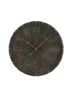 Online Wandklok Nimar rond 60cm bruin Klokken