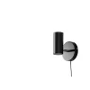 Discount Wandlamp Mirare zwart metaal 1-spots Wandlamp