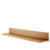 Sale Wandplank Belvio 125 cm light oak Wandplanken