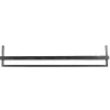 Wandplank Pardal hout metaal 24x120 cm zwart Wandplanken