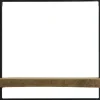 New Wandplank Pardal hout metaal 50x50 cm bruin Wandplanken