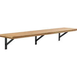 New Wandplank Romaro 24x120 cm teak mix rough Wandplanken