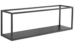 Wandrek Carpino 90cm metaal Wandplanken
