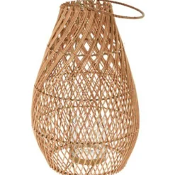 Outlet Windlicht Fornova large bruin Kaarsenhouders