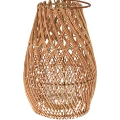 Sale Windlicht Fornova medium bruin Kaarsenhouders